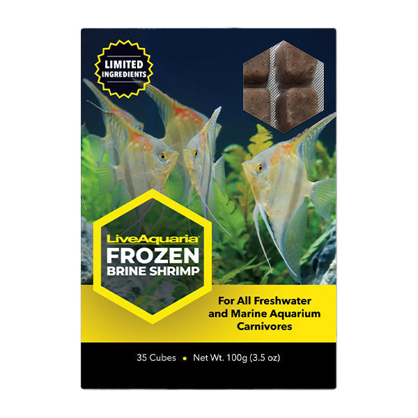 Frozen Brine Shrimp - 3.5 oz Cubes - 10 Pack