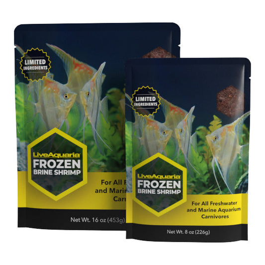 Frozen Brine Shrimp - Flatpacks - 10 Pack